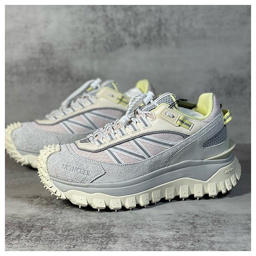 [홍콩명품.MONCLER] 몽클레어 24SS 로고 TRAILGRIP GTX 스니커즈 운동화 (그레이), SE3123, S3, 명품스니커즈,운동화,구두,로퍼,하이탑,신발