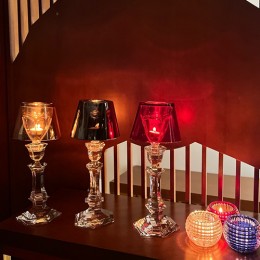 [홍콩명품.Baccarat] 바카라 24SS 선물용 인테리어 크리스탈 캔들홀더/촛대/양초받침 (3컬러 32.5-15cm), ET2355, ZAKKA, 명품악세사리,팔찌,귀걸이,반지
