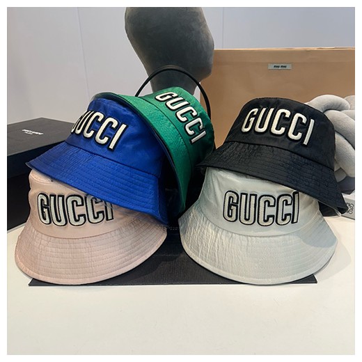 [홍콩명품.Gucci] 구찌 24SS 로고 자수 벙거지 모자 (5컬러), CA0197, NNT, 홍콩명품쇼핑몰,인터넷명품,온라인명품사이트,남자명품,해외직구
