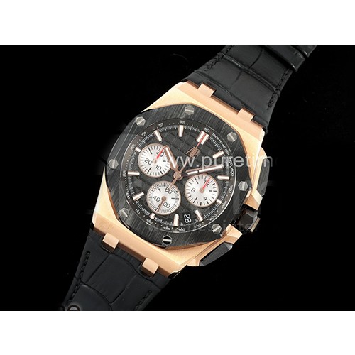 [홍콩명품시계.AUDEMARS PIGUET] 오데마피게 로얄오크 오프쇼어 43mm 26420 로즈골드 블랙 다이얼, 남자명품시계,워치,중년남자,SA,명품시계