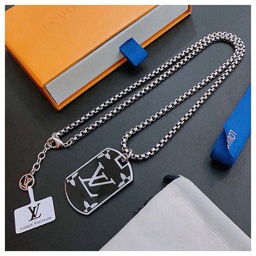 [홍콩명품.LOUIS VUITTON] 루이비통 24SS 로고 LV 실버 목걸이, ET2657, AGG, 홍콩명품쇼핑몰,인터넷명품,온라인명품사이트,남자명품,해외직구