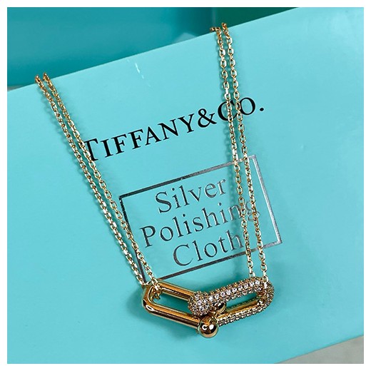 [홍콩명품.Tiffany & Co] 티파니앤코 24SS 로고 다이아 골드 목걸이, ET2674, AGG, 홍콩명품쇼핑몰,인터넷명품,온라인명품사이트,남자명품,해외직구