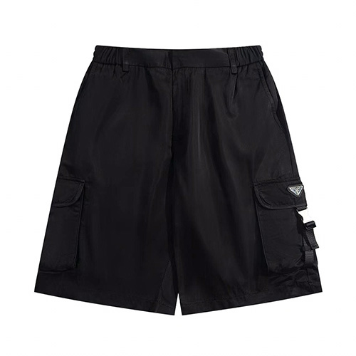 [홍콩명품,PRADA] 프라다 24SS 삼각로고 나일론 쇼츠 반바지 (블랙), BM15099, JU, 홍콩명품의류,구매대행,온라인명품