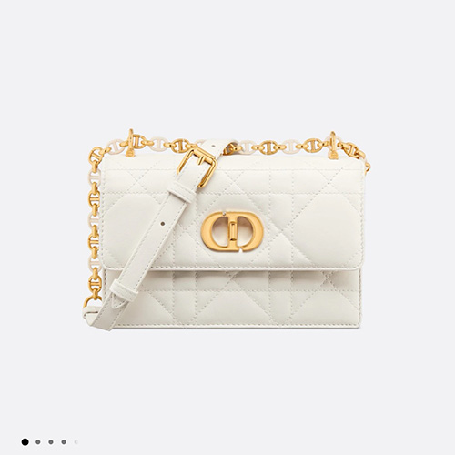 [홍콩명품,Christian Dior] 디올 24SS 로고 스몰 마크로까나쥬 미스 백 S5169 (화이트), BGM3931, BDA, 홍콩명품가방,명품쇼핑몰,크로스백,핸드백,구매대행