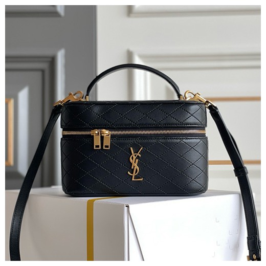 [홍콩명품.YSL] 입생로랑 24SS 로고 가비 베니티백 블랙 766731 1EL07 1000, BGM4028, BDA, 홍콩명품가방,명품쇼핑몰,크로스백,핸드백,구매대행