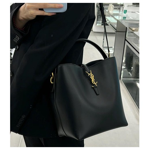 [홍콩명품.YSL] 입생로랑 24SS 로고 LE 37 버킷백 블랙 라지 742828 2R20W 1000, BGM4031, BDA, 홍콩명품가방,명품쇼핑몰,크로스백,핸드백,구매대행