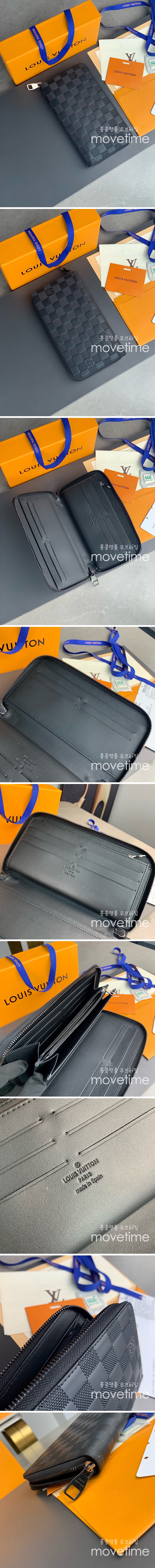 [홍콩명품.LOUIS VUITTON] 루이비통 24SS 로고 다미에 지퍼 장지갑 N60003 (블랙), BGM4038, BDA, 명품지갑,무브타임쇼핑몰,홍콩명품,사이트,명품쇼핑몰 상세이미지 2