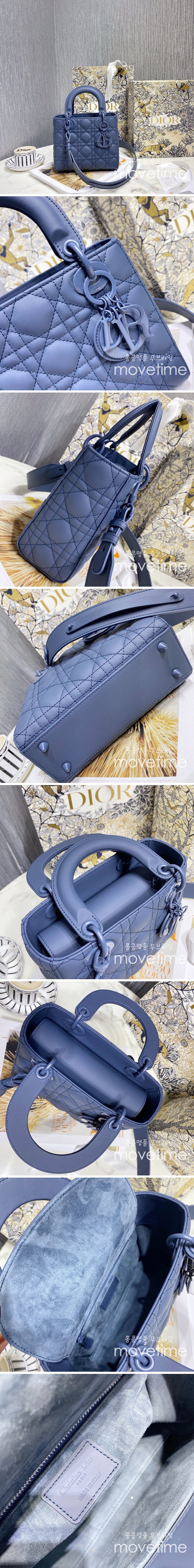 [홍콩명품,Christian Dior] 디올 24SS 로고 레이디 미니 핸드백 토트백 (블루), BGM4088, 홍콩명품가방,명품쇼핑몰,크로스백,핸드백,구매대행 상세이미지 2