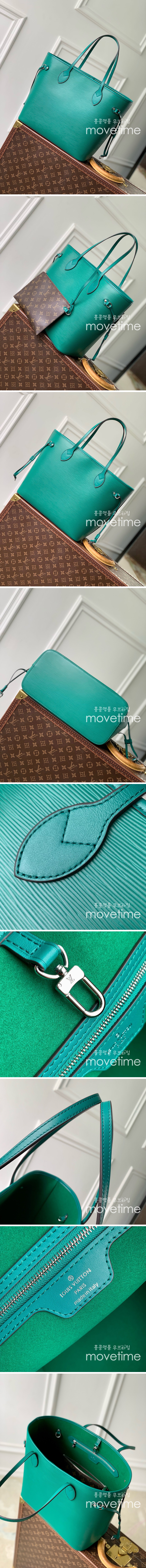 [홍콩명품.LOUIS VUITTON] 루이비통 25SS 로고 네버풀 MM 토트백 그린 M12195, BGM4386, BDA, 홍콩명품가방,명품쇼핑몰,크로스백,핸드백,구매대행