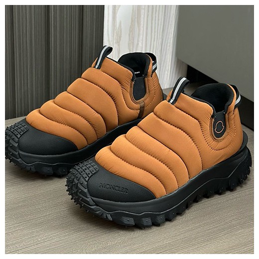 [홍콩명품.MONCLER] 몽클레어 25SS 로고 패딩 운동화 (오렌지), SE4474, S3, 명품스니커즈,운동화,구두,로퍼,하이탑,신발