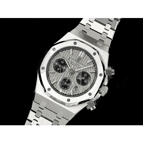 [홍콩명품시계.AUDEMARS PIGUET] 오데마피게 로얄오크 크로노 26240 44mm 그레이/블랙 다이얼