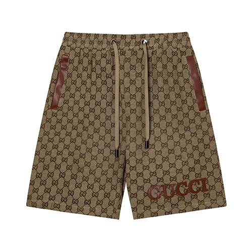 [홍콩명품.Gucci] 구찌 25SS 로고 GG수프림 울 쇼츠 반바지 (카라멜), BM19354, KK, 홍콩명품의류,구매대행,온라인명품