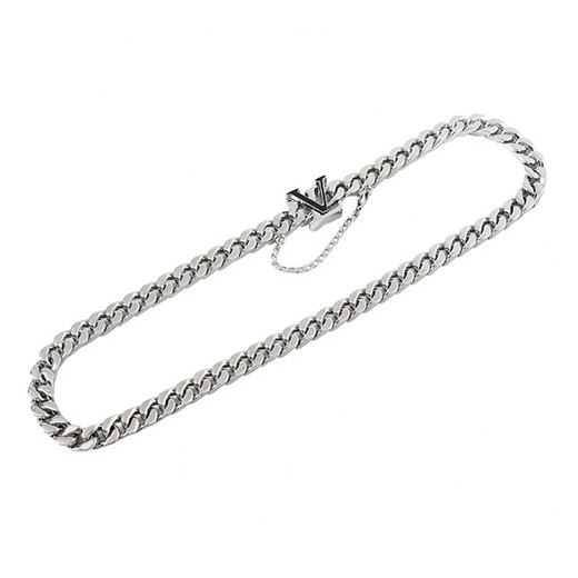 [홍콩명품.LOUIS VUITTON] 루이비통 25SS 로고 SPIKE 52cm 스틸 목걸이, ET2808, KK, 홍콩명품의류,구매대행,온라인명품