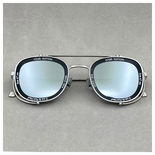 [홍콩명품.LOUIS VUITTON] 루이비통 25SS 로고 LV SUPER VISION METAL  PILOT SQUARE 연예인 여자 남자 선글라스, SG647, X2, 홍콩명품쇼핑몰,무브타임,사이트,쇼핑몰,해외직구,구매대행