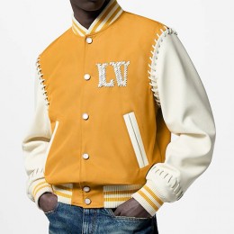 [홍콩명품.LOUIS VUITTON] 루이비통 25SS 로고 레더 가죽 바시티 자켓 1AFXDF, BM19408, TOM, 홍콩명품의류,구매대행,온라인명품