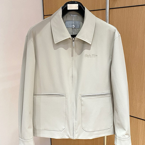 [홍콩명품,Christian Dior] 디올 25SS 로고 자수 카라 지퍼 자켓 (2컬러), BM19486, G5, 홍콩명품의류,구매대행,온라인명품