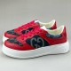 [홍콩명품.Gucci] 구찌 25SS 로고 남여 CHUNKY B GG 스니커즈 운동화 (레드-데님), SE4616, S3, 명품스니커즈,운동화,구두,로퍼,하이탑,신발