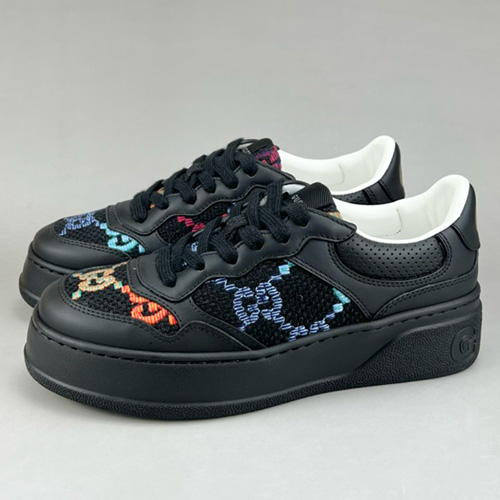 [홍콩명품.Gucci] 구찌 25SS 로고 남여 CHUNKY B GG 스니커즈 운동화 (블랙), SE4619, S3, 명품스니커즈,운동화,구두,로퍼,하이탑,신발