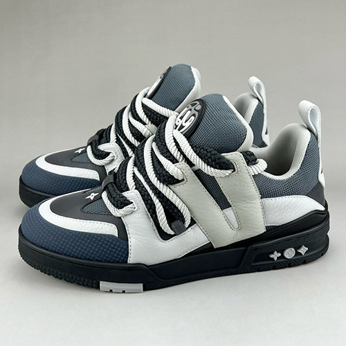 [홍콩명품.LOUIS VUITTON] 루이비통 25SS 로고 남여 SKATE 스니커즈 운동화 (네이비), SE4624, S3, 명품스니커즈,운동화,구두,로퍼,하이탑,신발