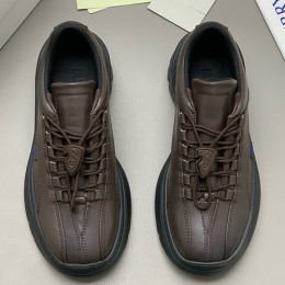 [홍콩명품.Burberry] 버버리 25SS 로고 레더 가죽 운동화 (브라운), SE4644, PMD, 명품스니커즈,운동화,구두,로퍼,하이탑,신발
