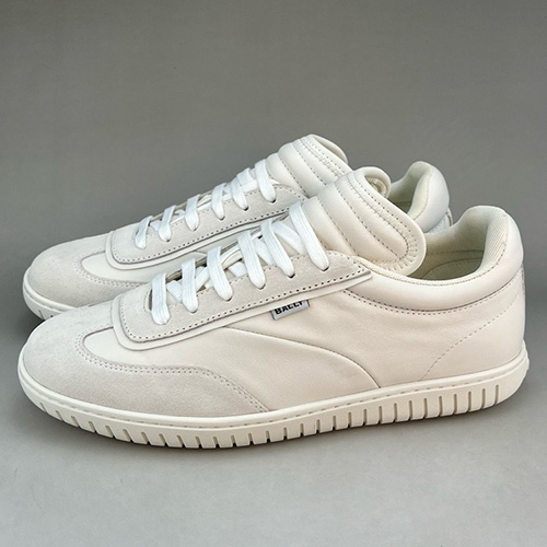[홍콩명품.BALLY] 발리 25SS 로고 레더 가죽 스니커즈 운동화 (화이트), SE4656, S3, 명품스니커즈,운동화,구두,로퍼,하이탑,신발