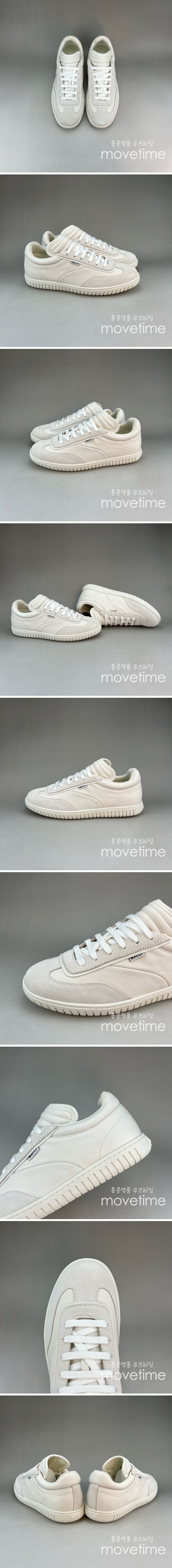 [홍콩명품.BALLY] 발리 25SS 로고 레더 가죽 스니커즈 운동화 (화이트), SE4656, S3, 명품스니커즈,운동화,구두,로퍼,하이탑,신발