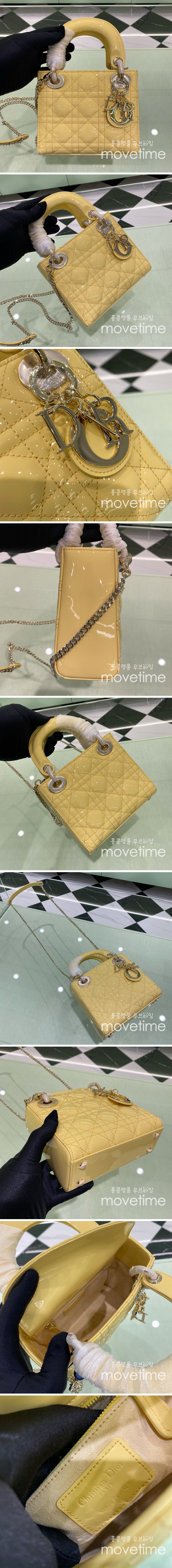 [홍콩명품,Christian Dior] 디올 25SS 로고 레이디 D-JOY 조이백 숄더백 크로스백 (노랑), BGM4653, BDA, 홍콩명품가방,명품쇼핑몰,크로스백,핸드백,구매대행