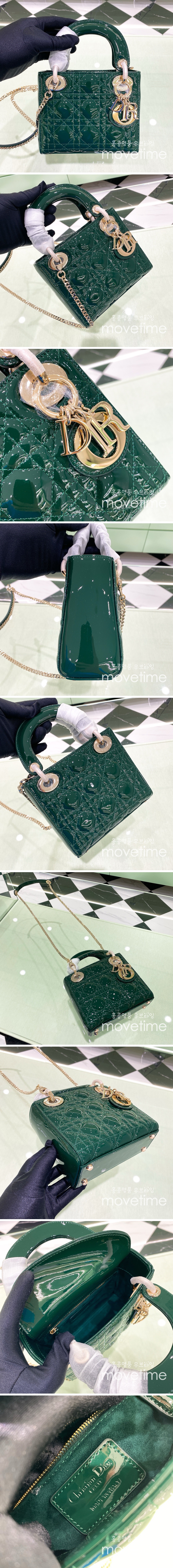 [홍콩명품,Christian Dior] 디올 25SS 로고 레이디 D-JOY 조이백 숄더백 크로스백 (그린), BGM4654, BDA, 홍콩명품가방,명품쇼핑몰,크로스백,핸드백,구매대행