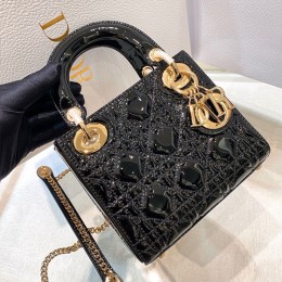 [홍콩명품,Christian Dior] 디올 25SS 로고 레이디 D-JOY 조이백 숄더백 크로스백 (블랙), BGM4660, BDA, 홍콩명품가방,명품쇼핑몰,크로스백,핸드백,구매대행