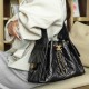 [홍콩명품.CHANEL] 샤넬 25SS 로고 25C 퀄팅 레더 가죽 스몰 호보백 핸드백 (블랙-금장), BGM4665, BC, 홍콩명품가방,명품쇼핑몰,크로스백,핸드백,구매대행