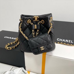 [홍콩명품.CHANEL] 샤넬 25SS 로고 23A 퀄팅 레더 가죽 미니 토트백 크로스백 (블랙-금장), BGM4666, BC, 홍콩명품가방,명품쇼핑몰,크로스백,핸드백,구매대행