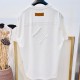 [홍콩명품.LOUIS VUITTON] 루이비통 25SS 로고 자수 반팔 티셔츠 (2컬러), BM19678, YS, 홍콩명품의류,구매대행,온라인명품