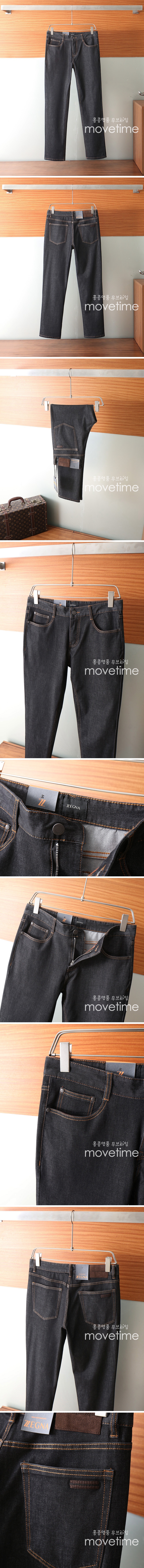 [홍콩명품.ZEGNA] 제냐 25SS 로고 데님 팬츠 진 청바지 (블랙), BM19761, BR, 홍콩명품의류,구매대행,온라인명품