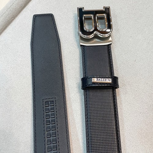[홍콩명품.BALLY] 발리 25SS 로고 레더 가죽 자동 벨트 (블랙-은장), 3.4cm, BT1403, BRB, 명품레플리카,인터넷쇼핑몰,남자명품,해외직구