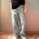 [홍콩명품.LOUIS VUITTON] 루이비통 25SS 로고 다미에 오버핏 데님 팬츠 진 청바지, BM19825, KB, 홍콩명품의류,구매대행,온라인명품