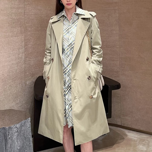 [홍콩명품.Burberry] 버버리 25SS 로고 여성 트렌치 코트 (베이지), BM19920, TBG, 홍콩명품의류,구매대행,온라인명품