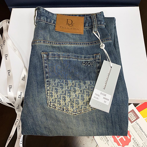 [홍콩명품,Christian Dior] 디올 25SS 로고 데님 팬츠 진 청바지, BM19961, S1F, 홍콩명품의류,구매대행,온라인명품