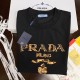 [홍콩명품,PRADA] 프라다 25SS 로고 자수 반팔 티셔츠 (2컬러), BM19985, S1F, 홍콩명품의류,구매대행,온라인명품