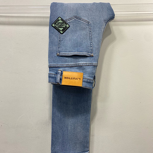 [홍콩명품.LOUIS VUITTON] 루이비통 25SS 로고 데님 팬츠 진 청바지, BM20014, JU, 홍콩명품의류,구매대행,온라인명품