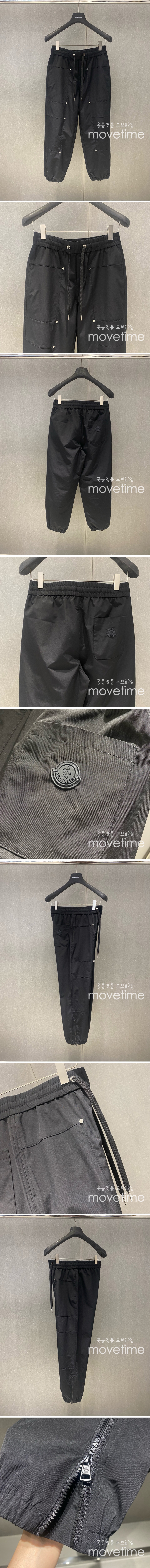 [홍콩명품.MONCLER] 몽클레어 25SS 로고 조거 팬츠 바지 (블랙), BM20062, G5, 홍콩명품의류,구매대행,온라인명품