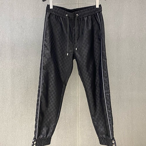 [홍콩명품.Gucci] 구찌 25SS 로고 GG수프림 조거 팬츠 바지 (블랙), BM20064, G5, 홍콩명품의류,구매대행,온라인명품