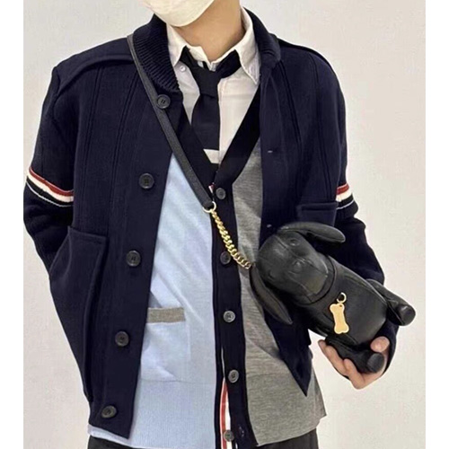 [홍콩명품.THOME BROWNE] 톰브라운 25SS 로고 3선 자켓 (2컬러), BM20185, TB1, 홍콩명품의류,구매대행,온라인명품