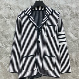 [홍콩명품.THOME BROWNE] 톰브라운 25SS 로고 스트라이프 울 정장 자켓 (2컬러), BM20199, TB1, 홍콩명품의류,구매대행,온라인명품