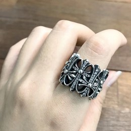 [가격문의][홍콩명품.Chrome Hearts] 크롬하츠 25SS 로고 925실버 링 반지, ET2819, CR1, 홍콩명품의류,구매대행,온라인명품