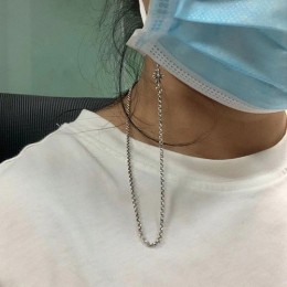 [가격문의][홍콩명품.Chrome Hearts] 크롬하츠 25SS 로고 925실버 안경걸이 스트렙, ET2832, CR1, 홍콩명품의류,구매대행,온라인명품
