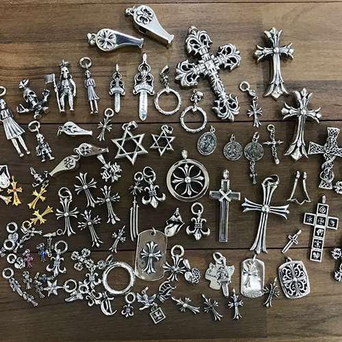 [가격문의][홍콩명품.Chrome Hearts] 크롬하츠 25SS 로고 925실버 목걸이 팬던트 모음, ET2835, CR1, 홍콩명품의류,구매대행,온라인명품