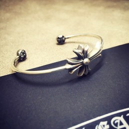 [가격문의][홍콩명품.Chrome Hearts] 크롬하츠 25SS 로고 925실버 팔찌, ET2859, CR1, 홍콩명품의류,구매대행,온라인명품