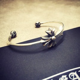 [가격문의][홍콩명품.Chrome Hearts] 크롬하츠 25SS 로고 925실버 팔찌, ET2859, CR1, 홍콩명품의류,구매대행,온라인명품