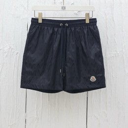 [홍콩명품.MONCLER] 몽클레어 25SS 로고 패턴 쇼츠 반바지 (블랙), BM20273, KB, 홍콩명품의류,구매대행,온라인명품