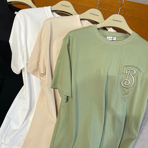 [홍콩명품.Burberry] 버버리 25SS 로고 자수 반팔 티셔츠 (4컬러), BM20311, SS, 홍콩명품의류,구매대행,온라인명품